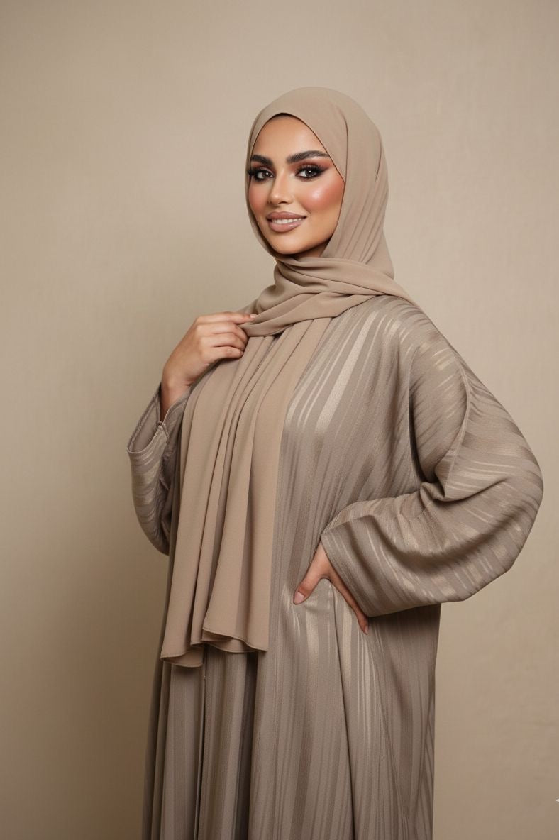 Majestic Mocha Abaya