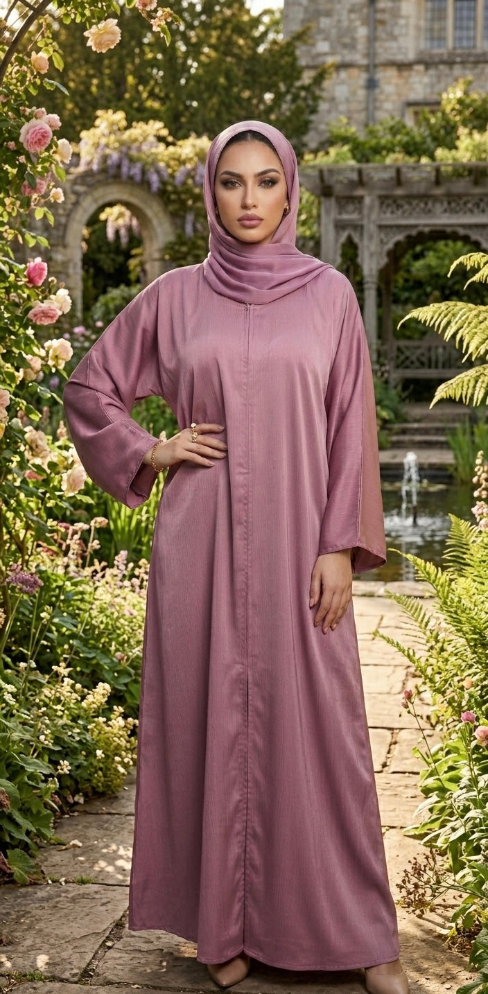 Radiant Pink Abaya