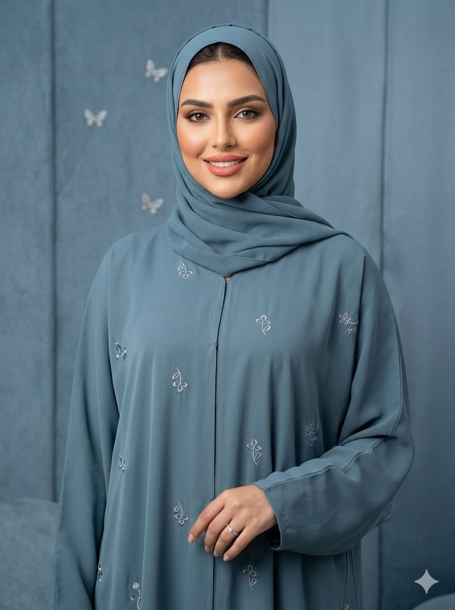 Lush Bloom Abaya
