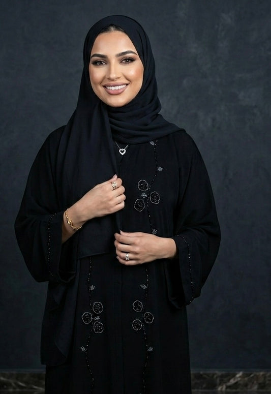 Lavish Black Abaya
