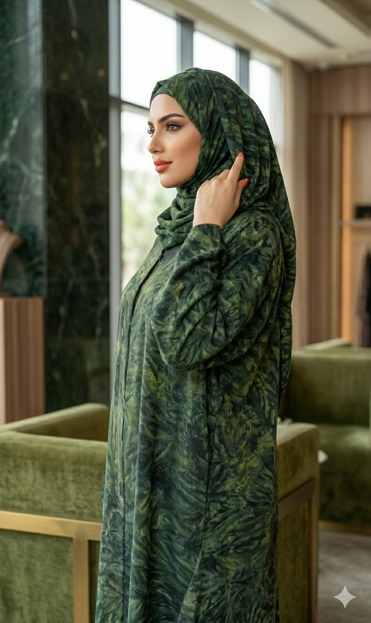 Yara Green Abaya
