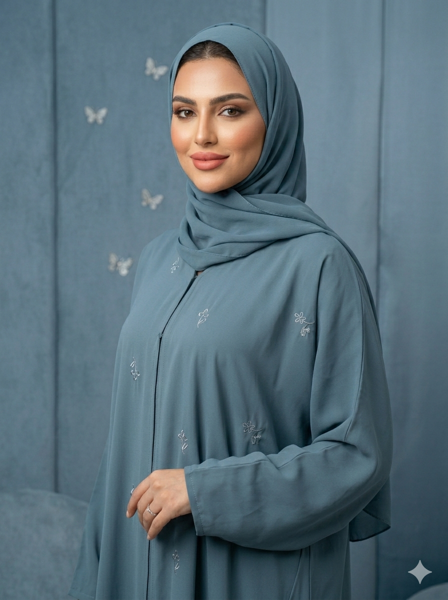 Lush Bloom Abaya