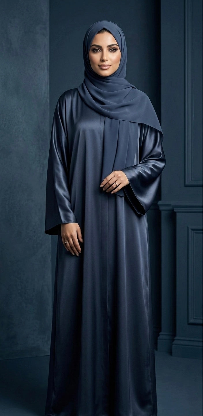 Radiant Sapphire Abaya