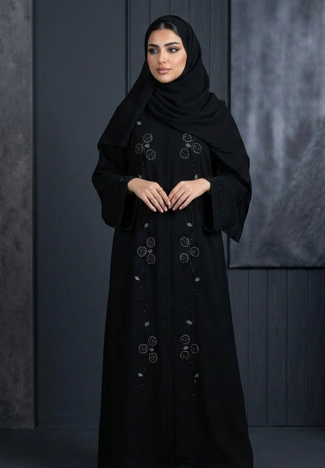 Lavish Black Abaya