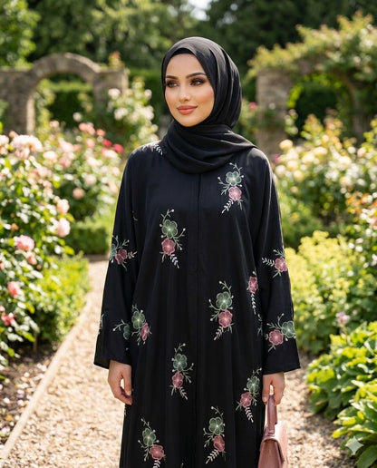 Rose Blossom Abaya