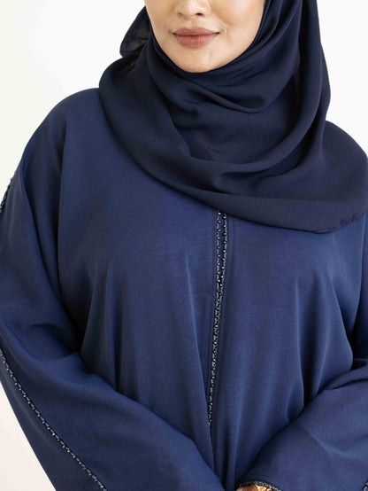 Divine Blue Abaya