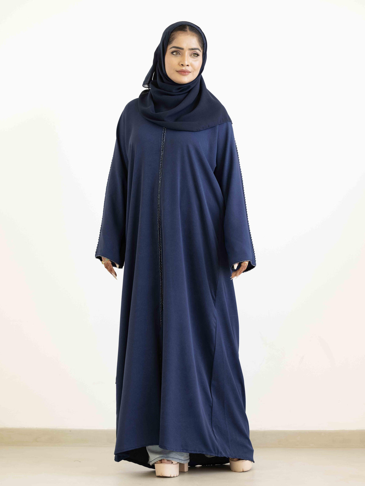 Divine Blue Abaya
