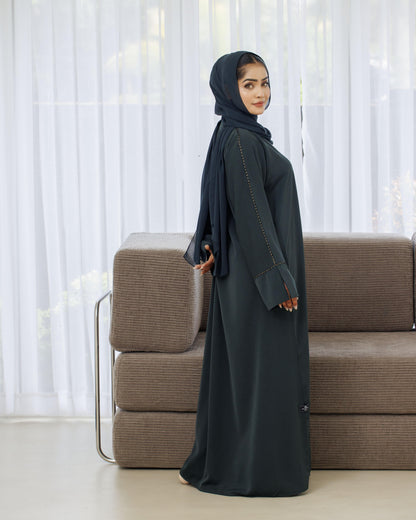 Divine Green Abaya