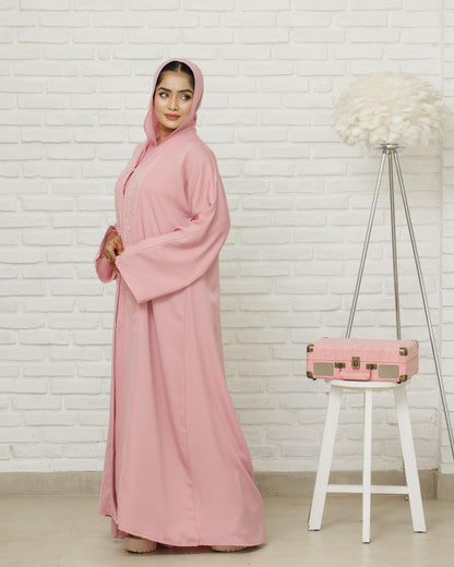 Dreamy Cotton Candy Abaya