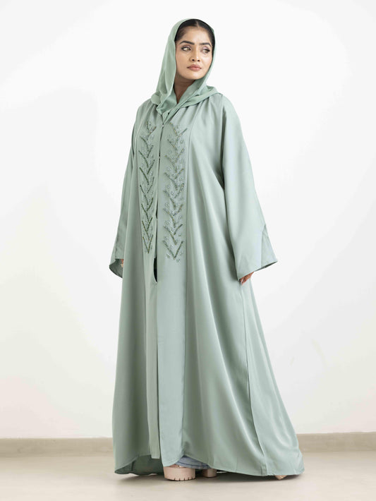 Dreamy Evergreen Abaya