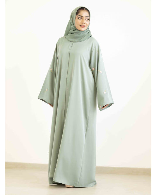 Elysian Mint Blossom Abaya