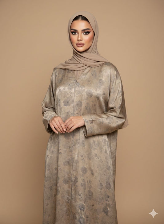 Gold Veil Abaya