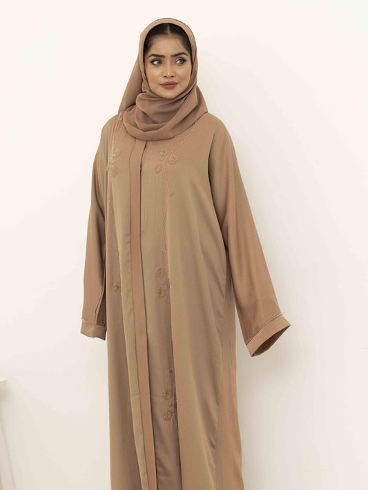 Lavish Beige Abaya