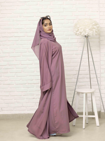 Layla Purple Abaya