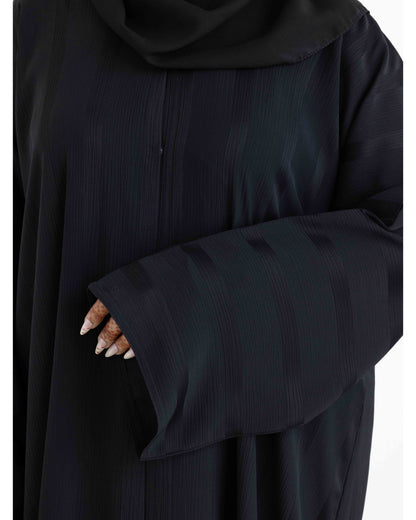 Majestic Noir Abaya