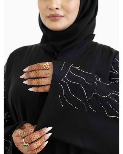 Silver Mirage Abaya